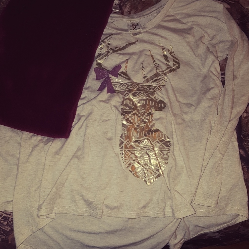 Shirt and scarf set